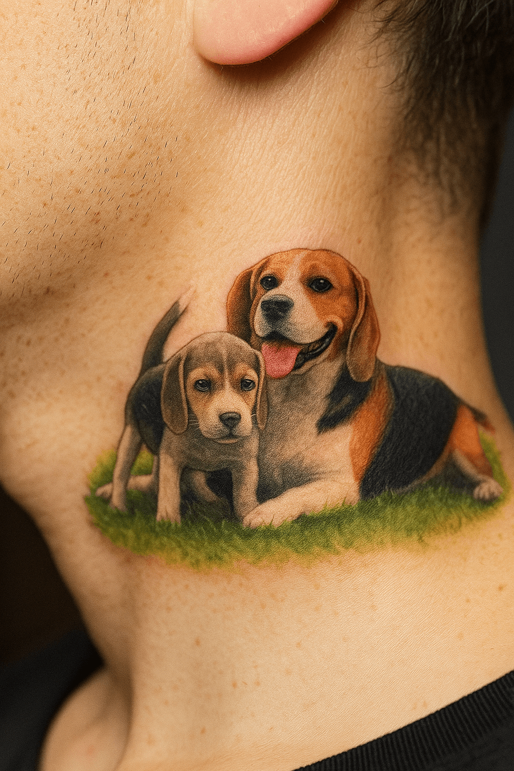 10 Memorial Beagle Dog Tattoo Ideas