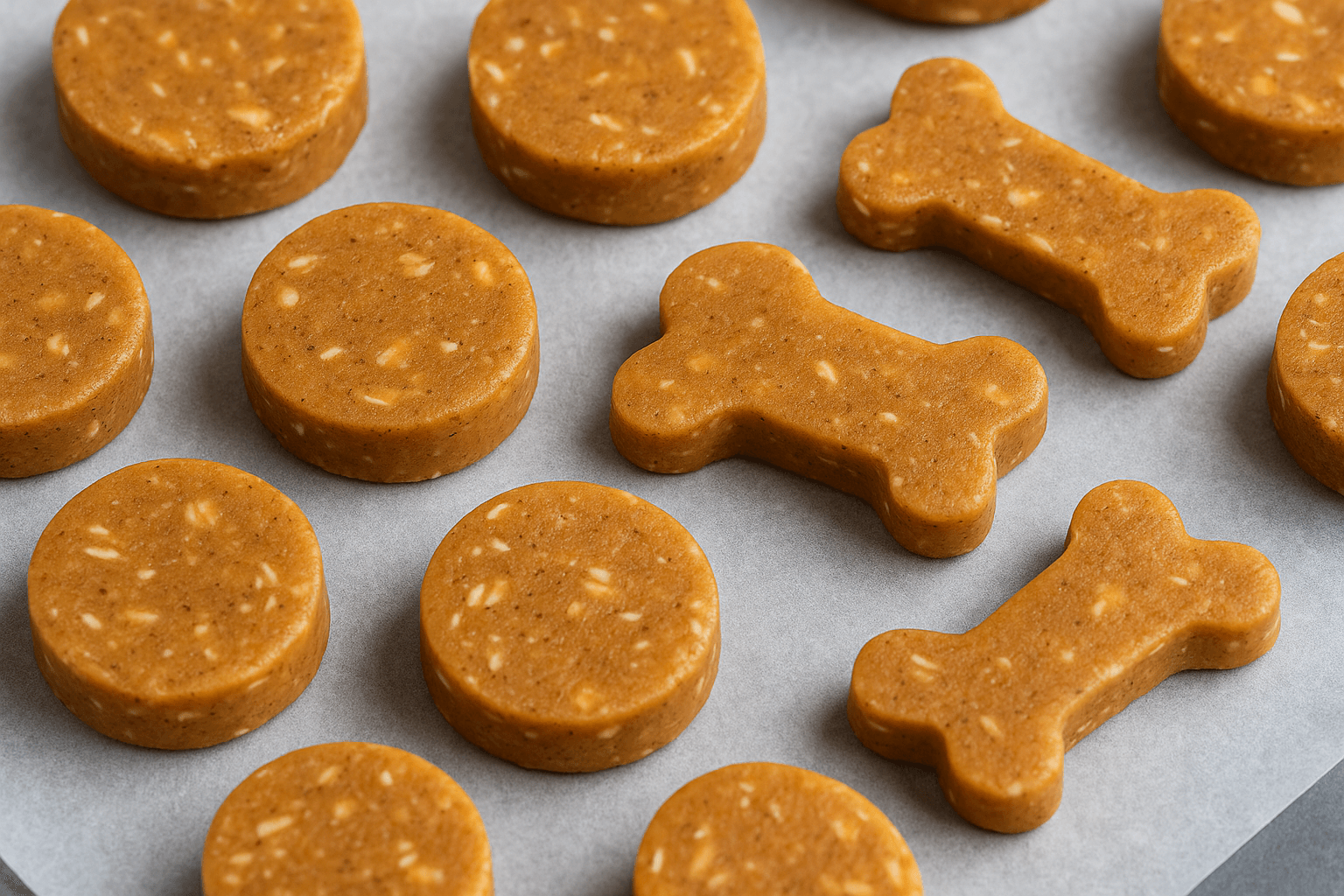 Easy No-Bake Peanut Butter & Banana Dog Treats