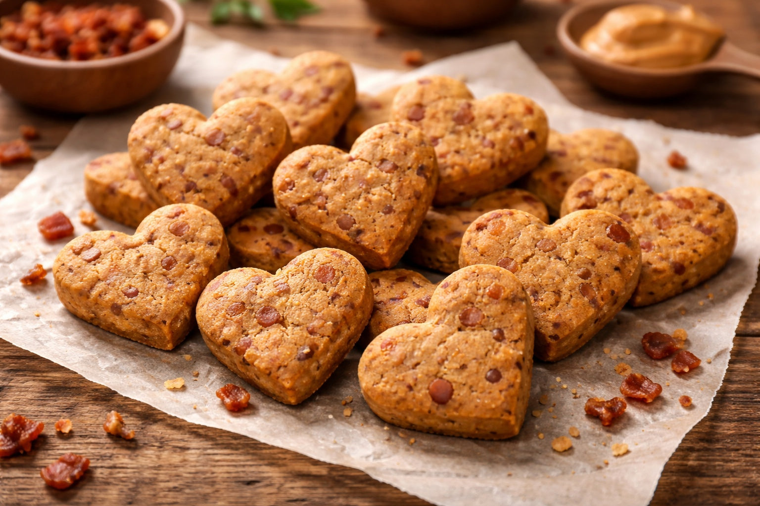 Homemade Bacon Dog Treat Recipe