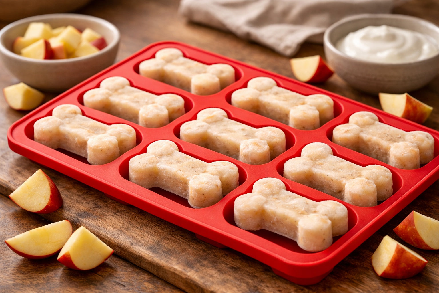 Frozen Apple Dog Treats – PupMemorial