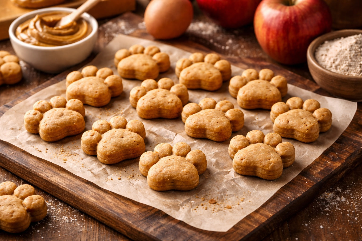 Homemade Soft Peanut Butter Dog Treats