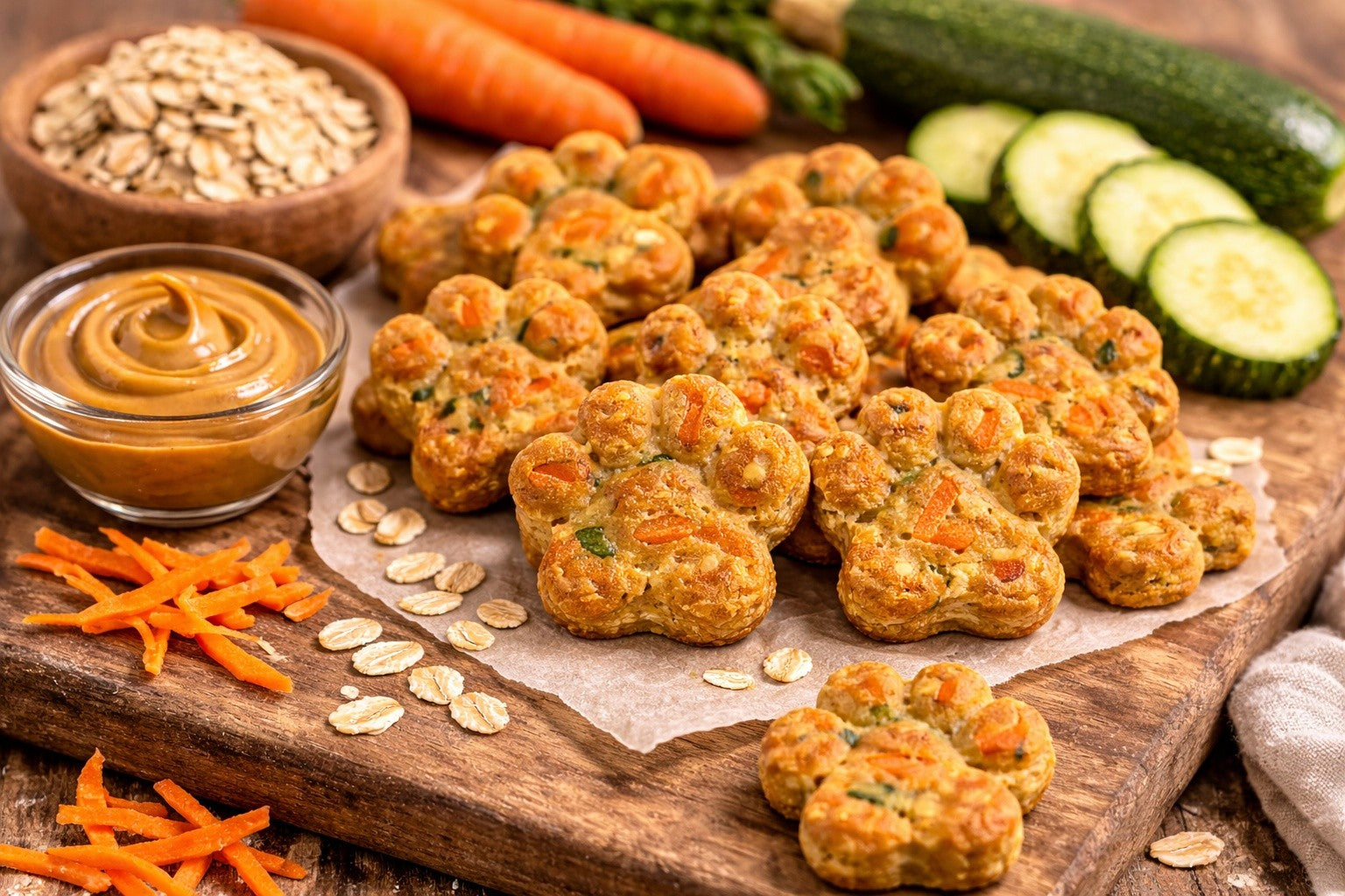 Healthy Veggie Dog Treats