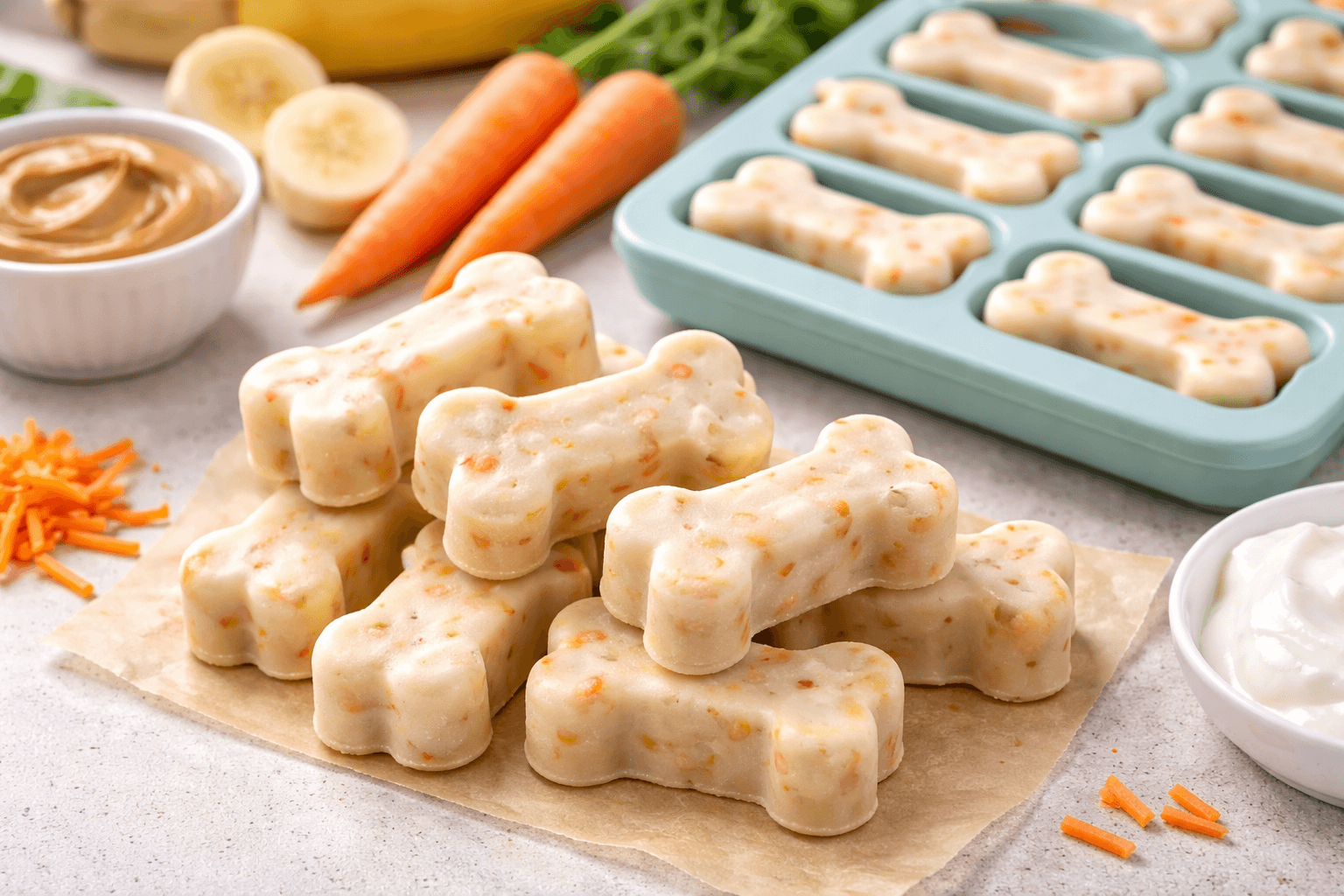 Healthy Homemade Frozen Dog Treats
