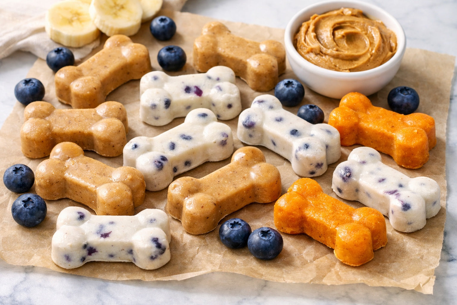Homemade Frozen Dog Treat Recipes For Molds