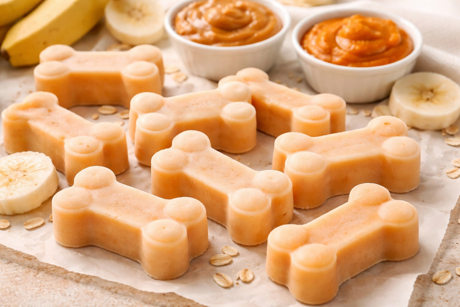 Homemade Puppy Popsicle Dog Treat Recipe