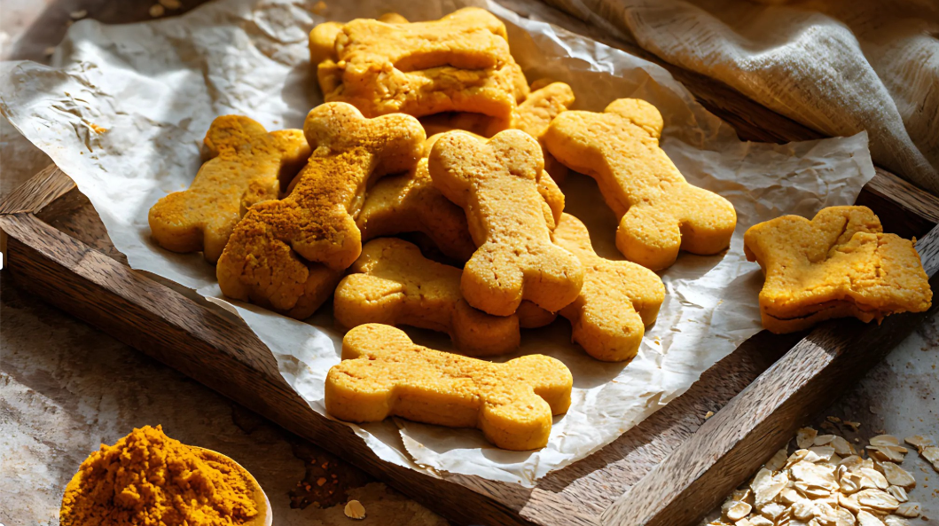 Easy Dog Treats with Pumpkin Puree