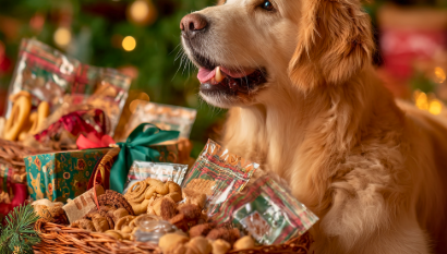 Homemade Christmas Dog Treats Gift Ideas