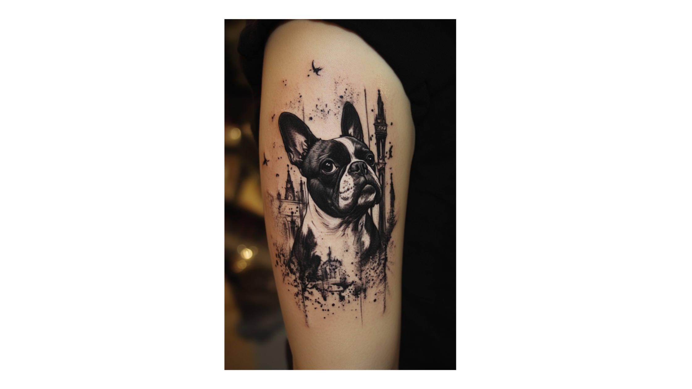 25 Goth Dog Memorial Tattoo Ideas
