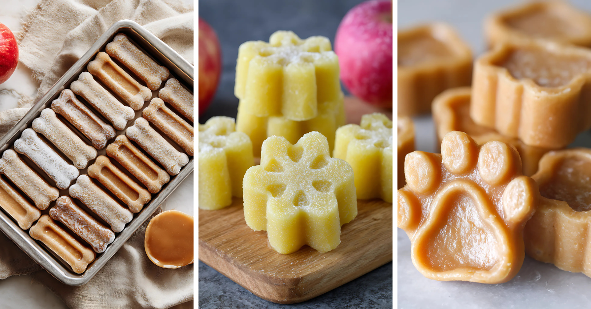 Frozen Applesauce Dog Treats (1-Ingredient Cooling Snack Your Pup Will Love!)
