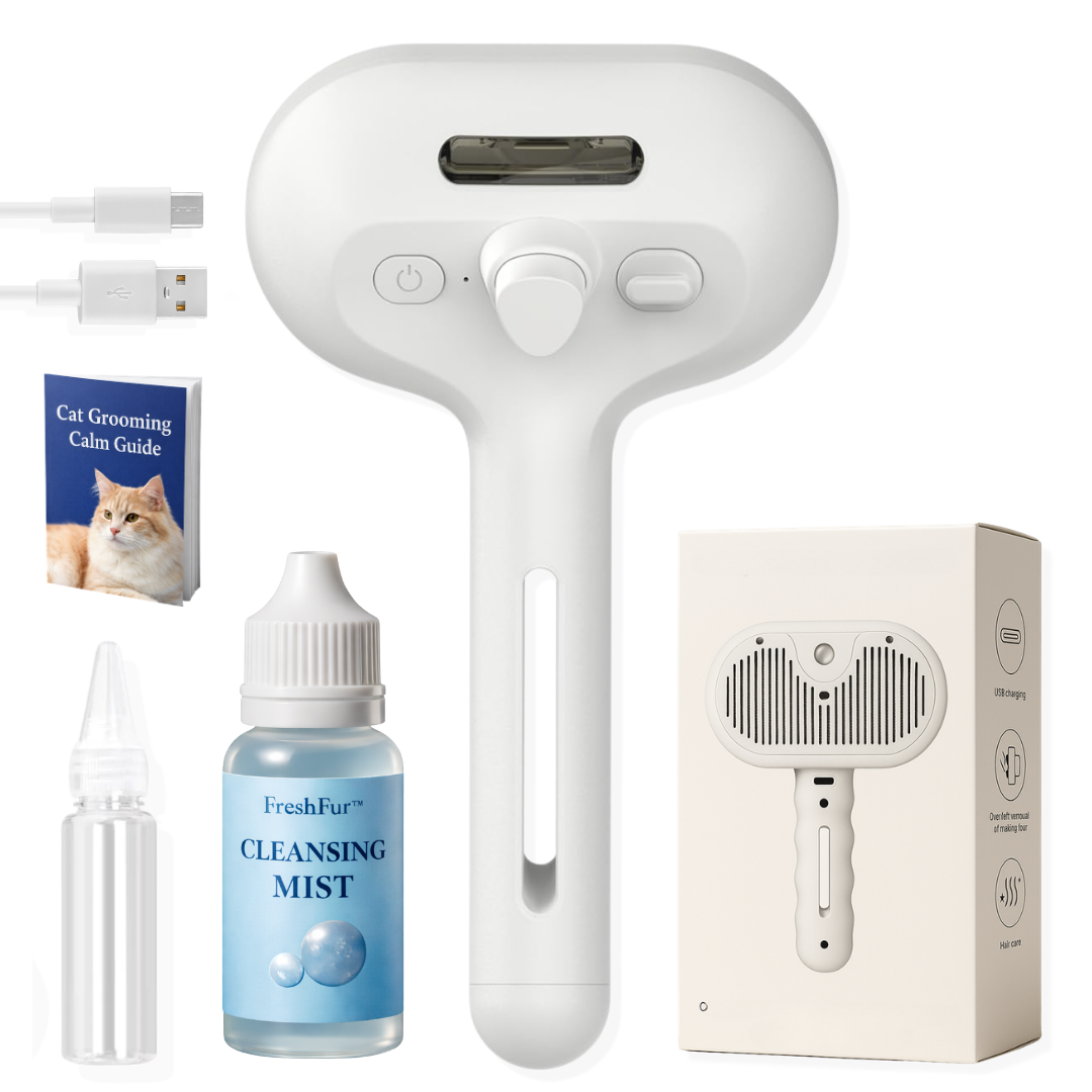 FreshFur™ Mist Brush for Cats