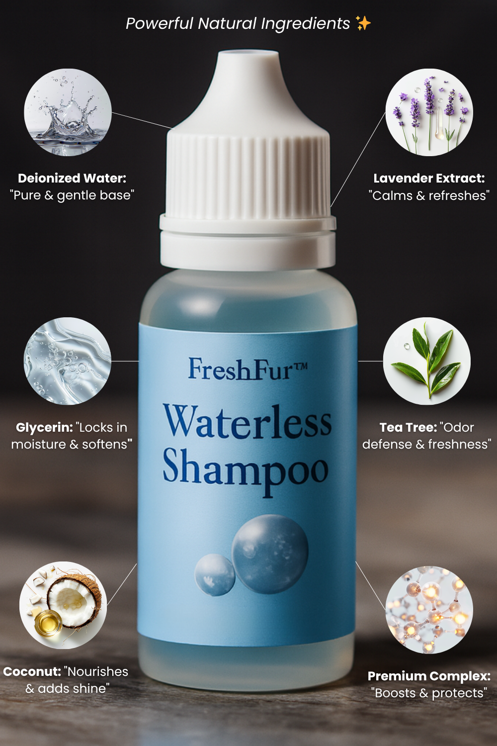 FreshFur™ Waterless Shampoo