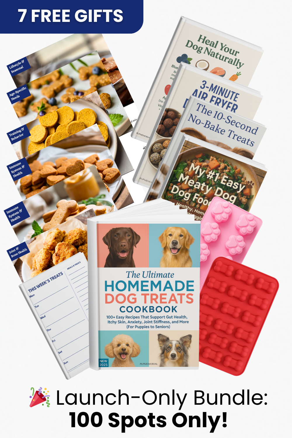 The Ultimate Homemade Dog Treats Cookbook