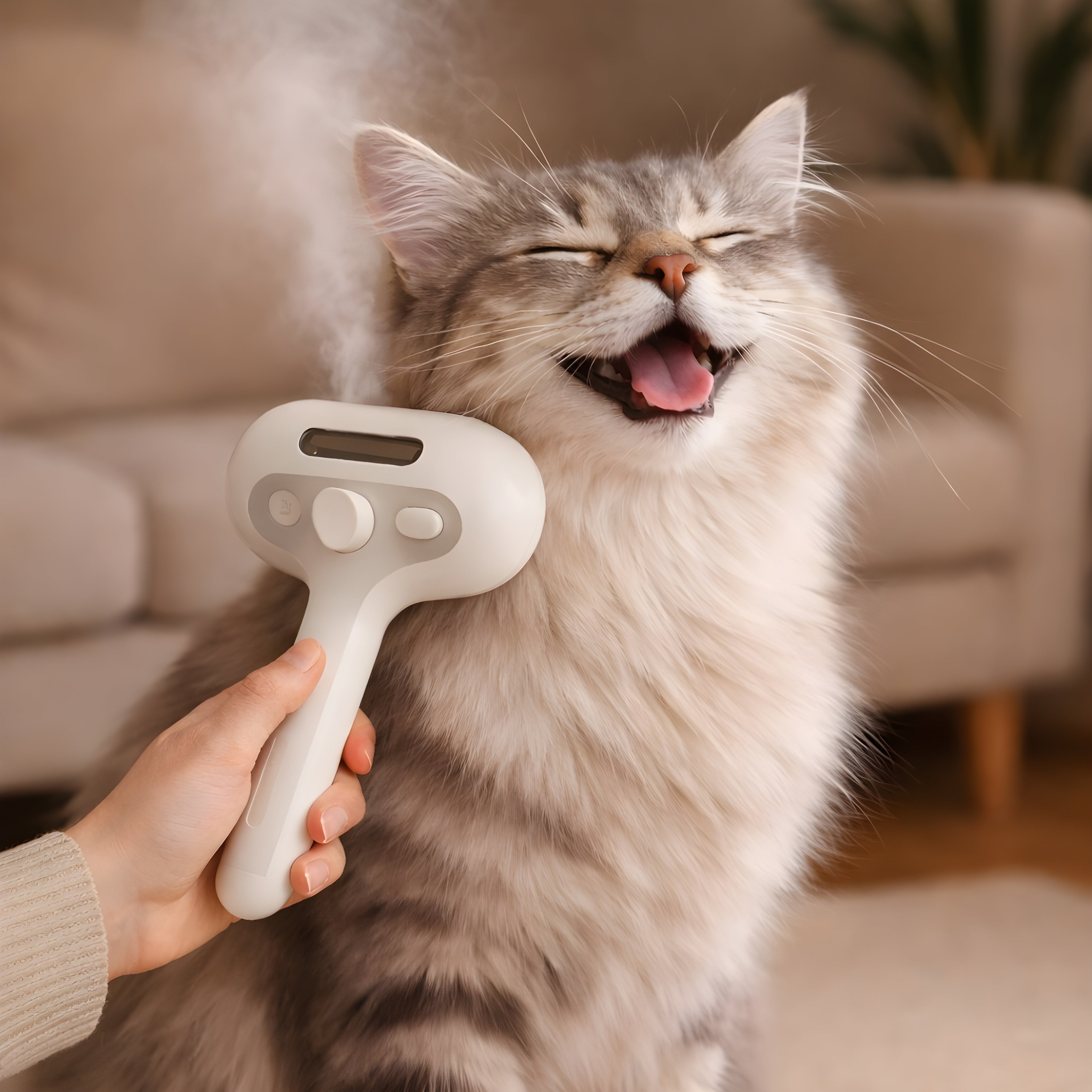 FreshFur™ Mist Brush for Cats