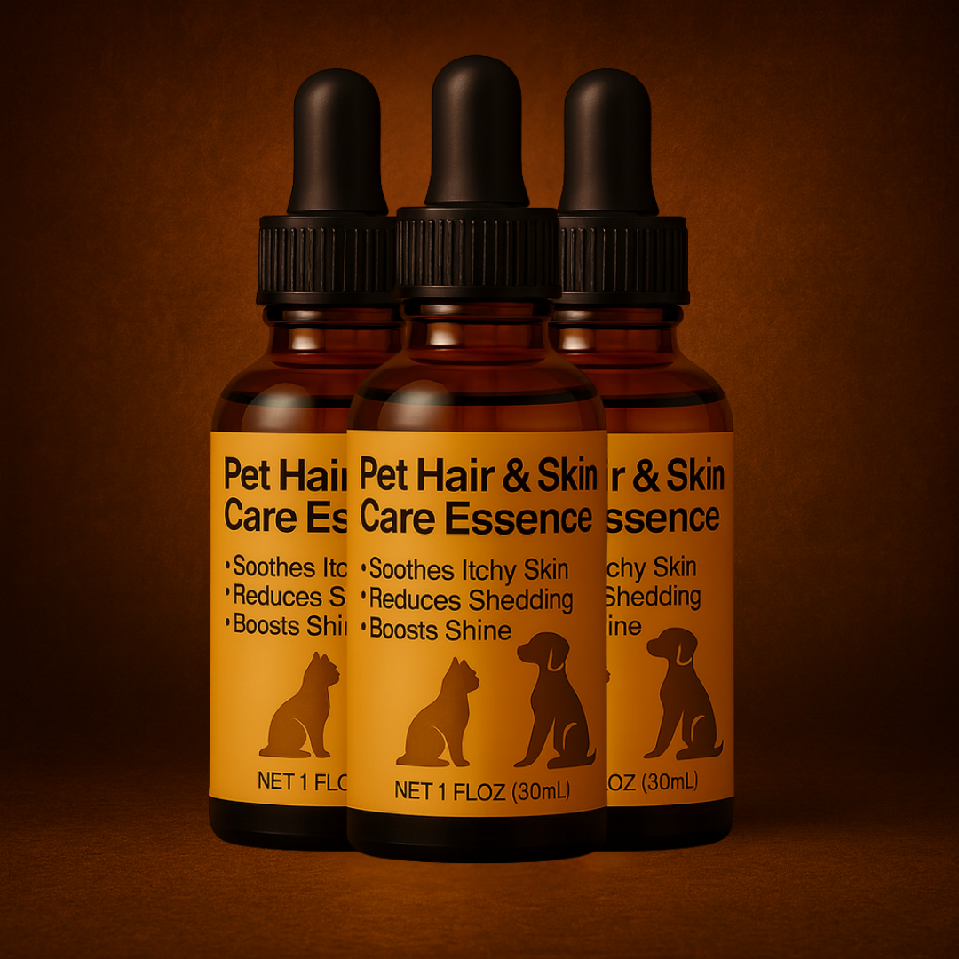 3 x Pet Hair & Skin Care Essence