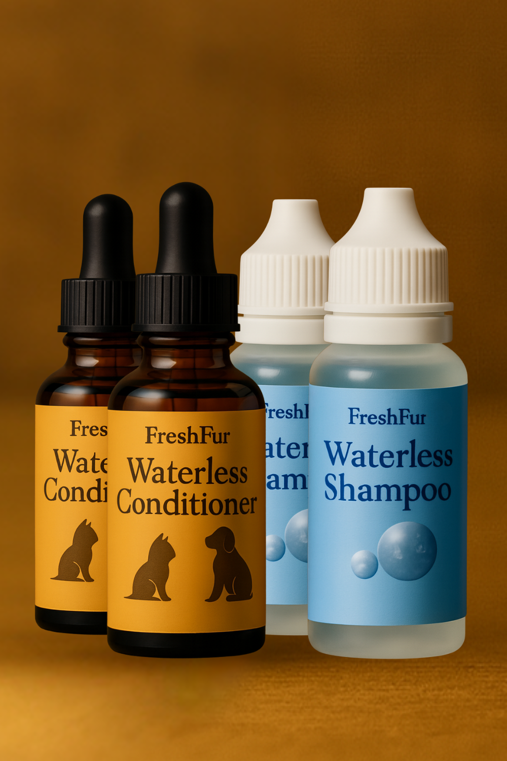 4-Pack Shampoo + Conditioner