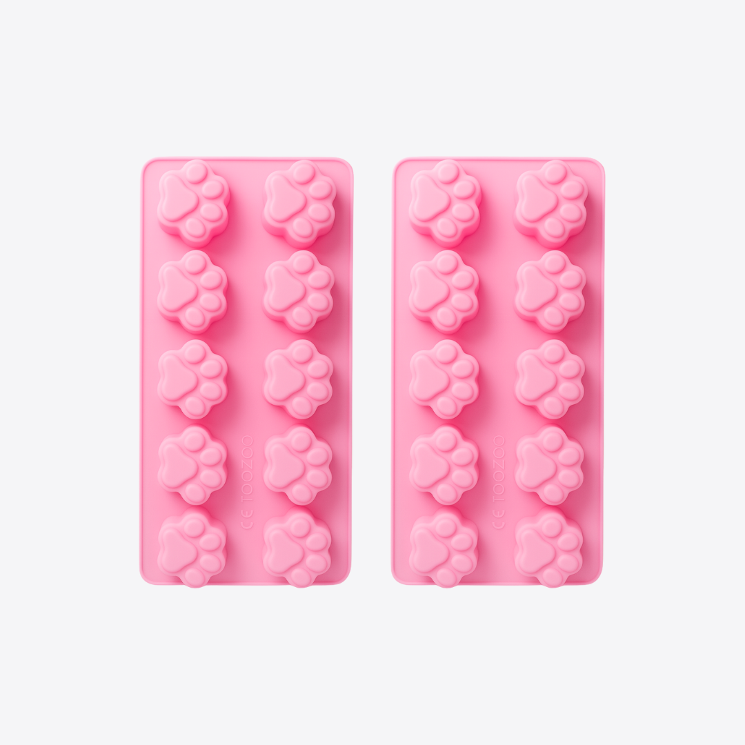 2x Paw Silicone Molds
