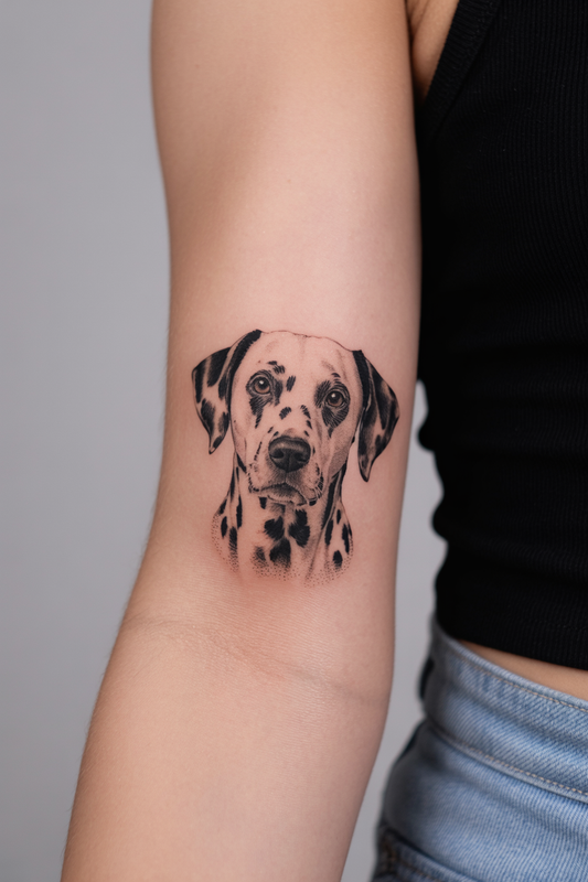 12 Dalmatian Memorial Tattoo Ideas