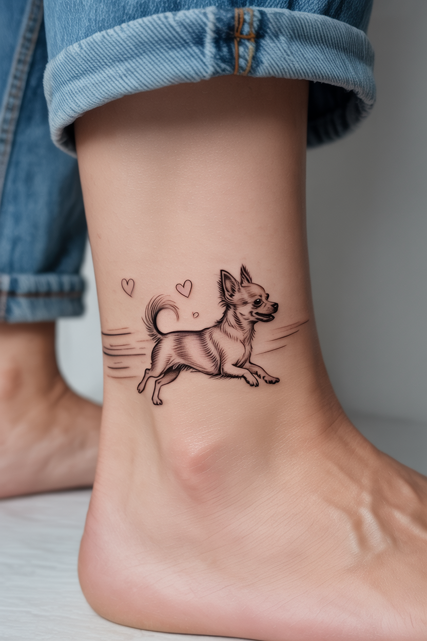 15 Chihuahua Dog Tattoo Ideas