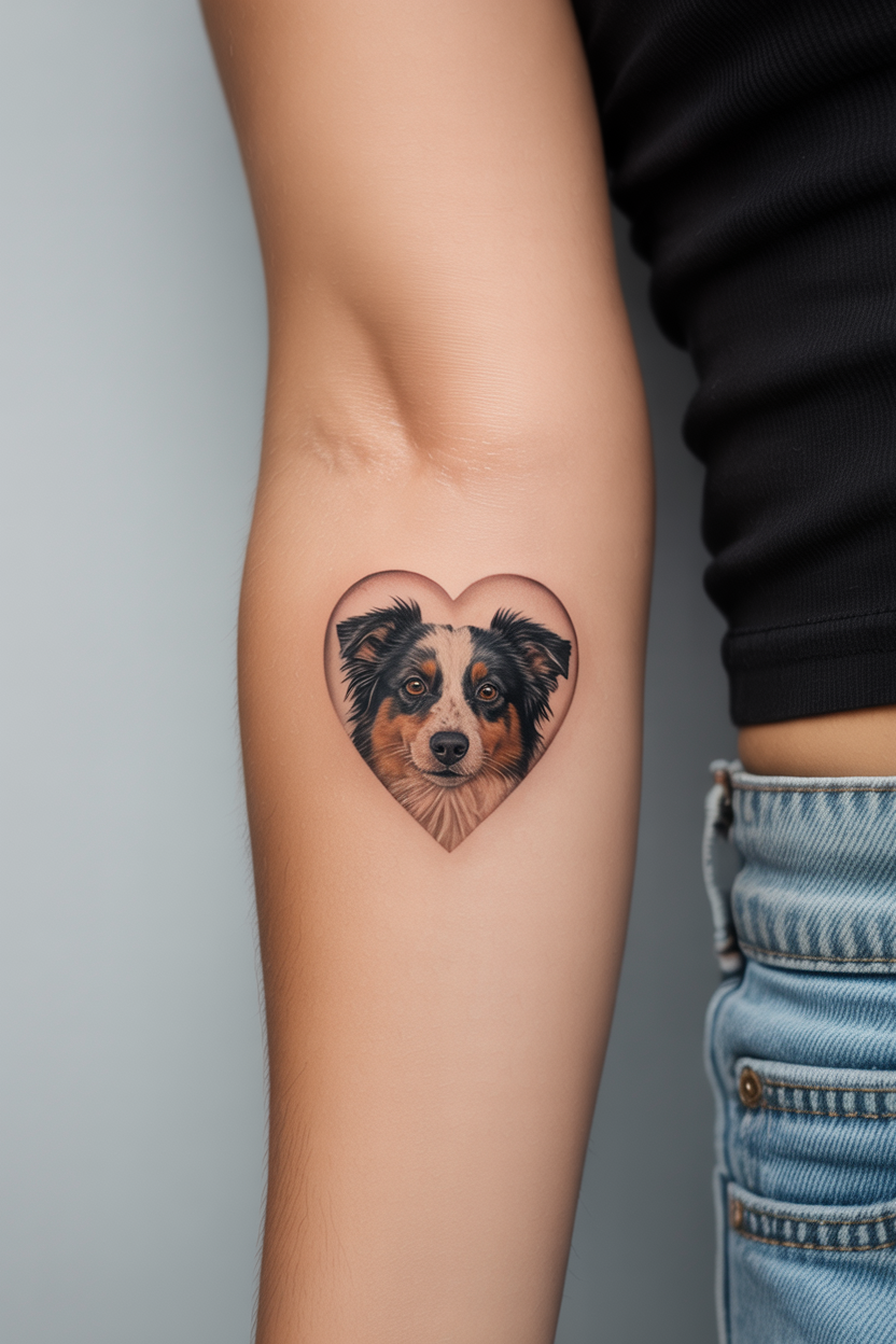 18 Australian Shepherd Dog Tattoo Ideas
