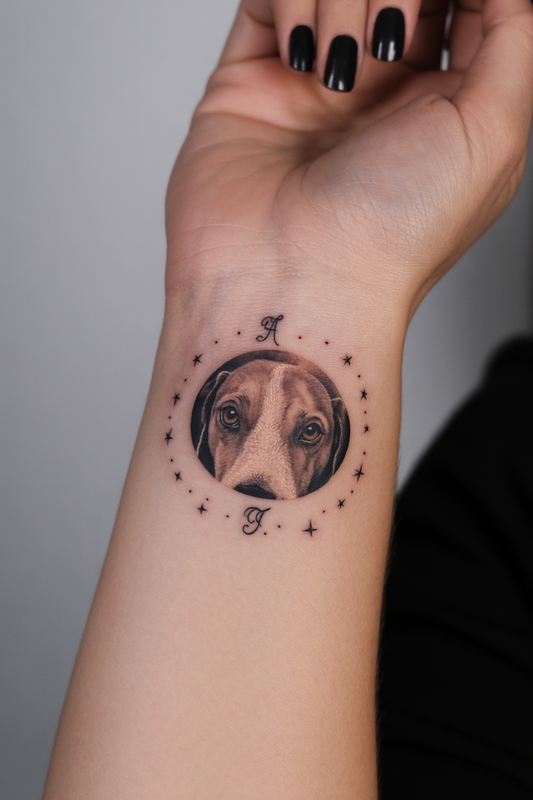 18 Hound Dog Tattoo Ideas