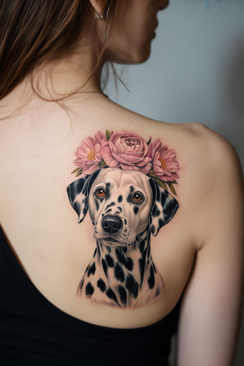17 Cute Dalmatian Tattoo Ideas