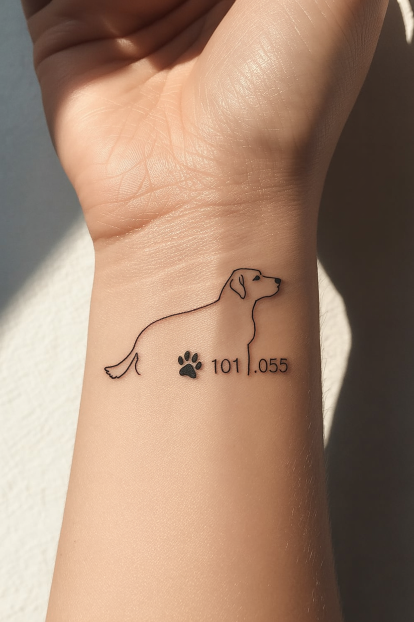 12 English Labrador Tattoo Ideas