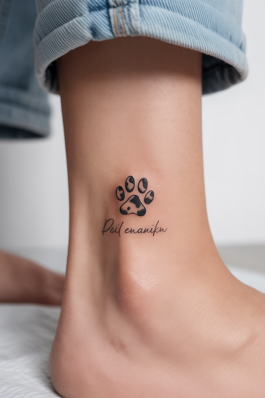 11 Dalmatian Paw Tattoo Ideas