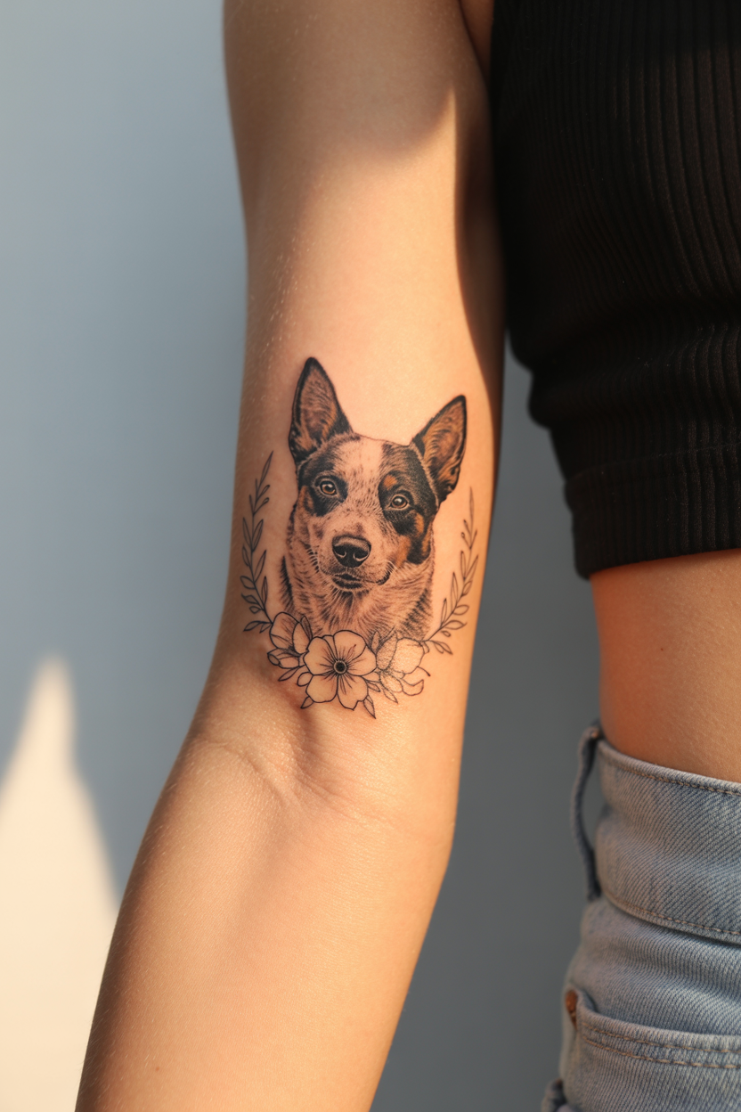 16 Australian Cattle Dog Tattoo Ideas