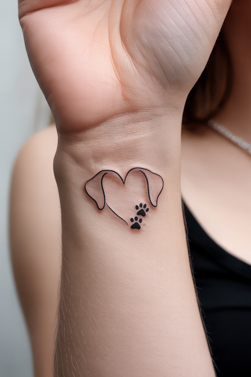 12 Labrador Tattoo Ears Ideas