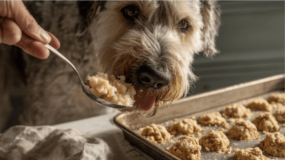 Banana Dog Treats Without Peanut Butter