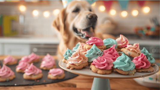 Homemade Frosted Dog Treats