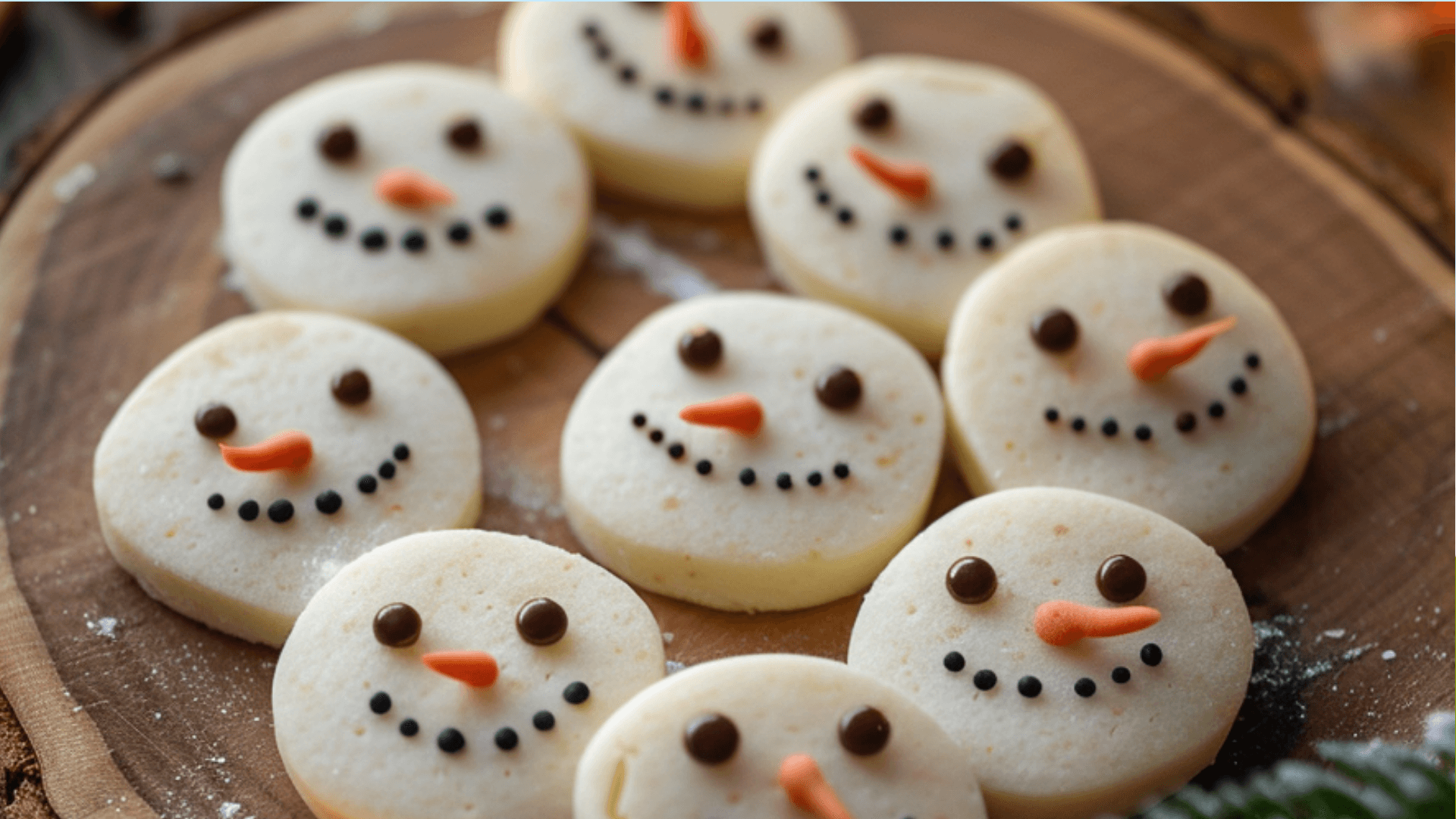 Snowman Dog Treats
