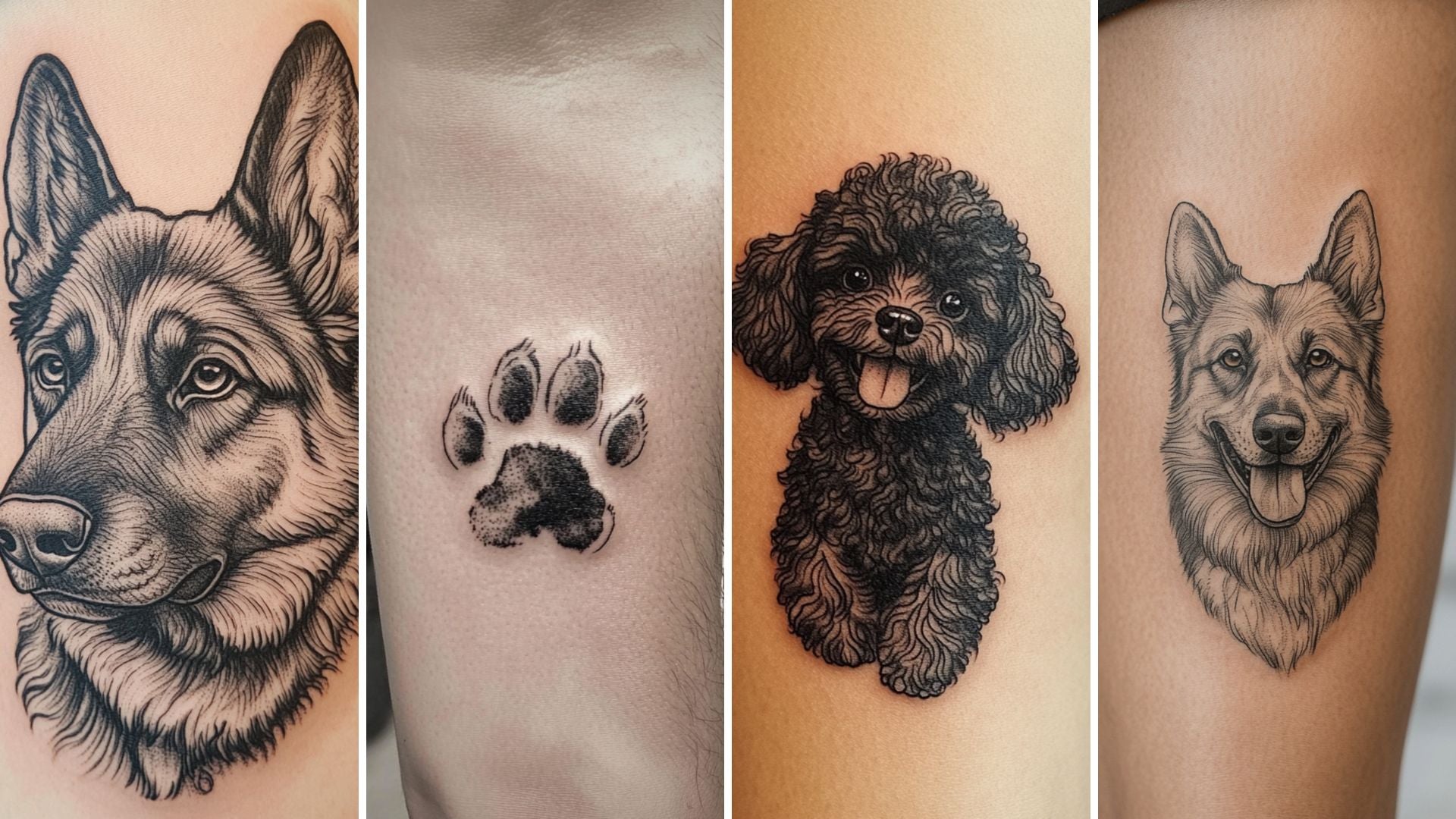 20 Amazing Dog Memorial Tattoo Ideas