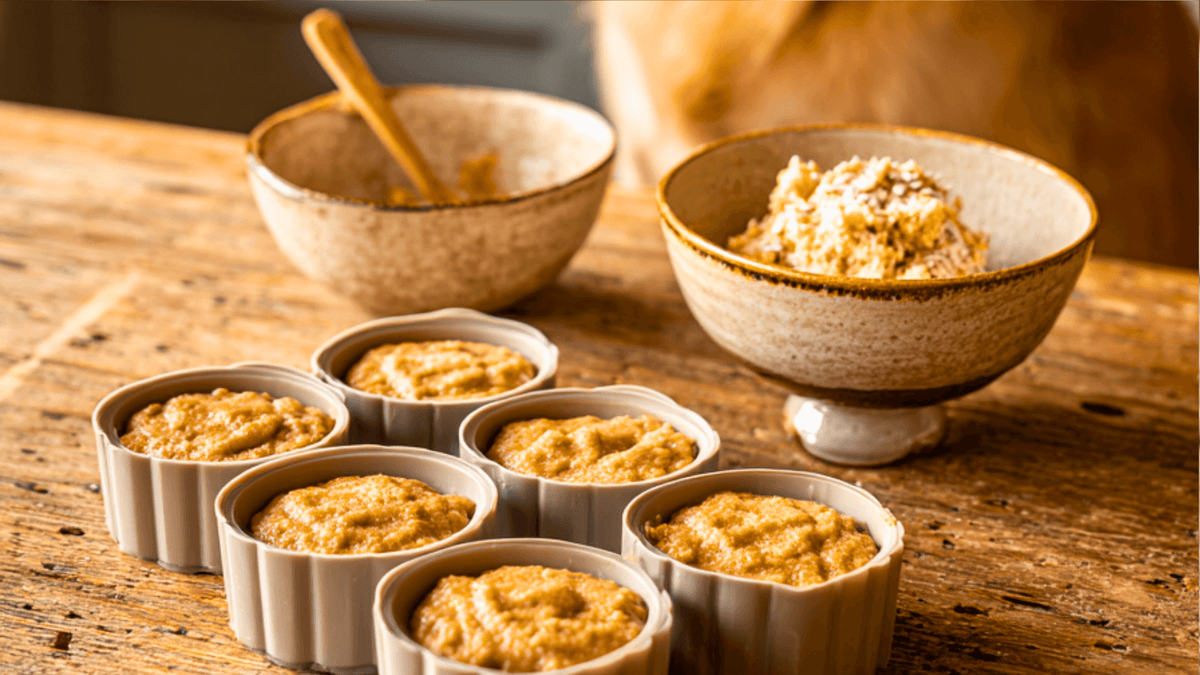 Oatmeal Peanut Butter and Banana Dog Treats
