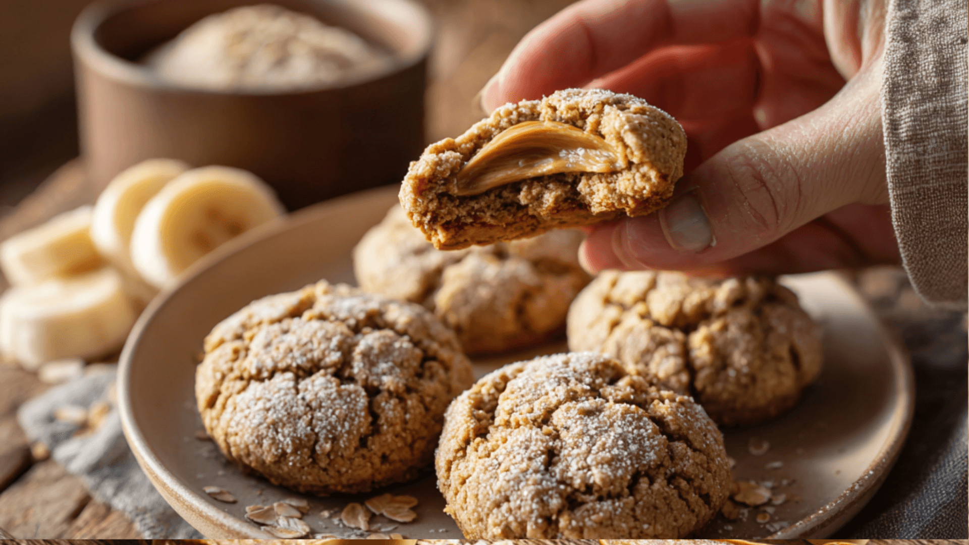 Peanut Butter Banana Dog Training Treats