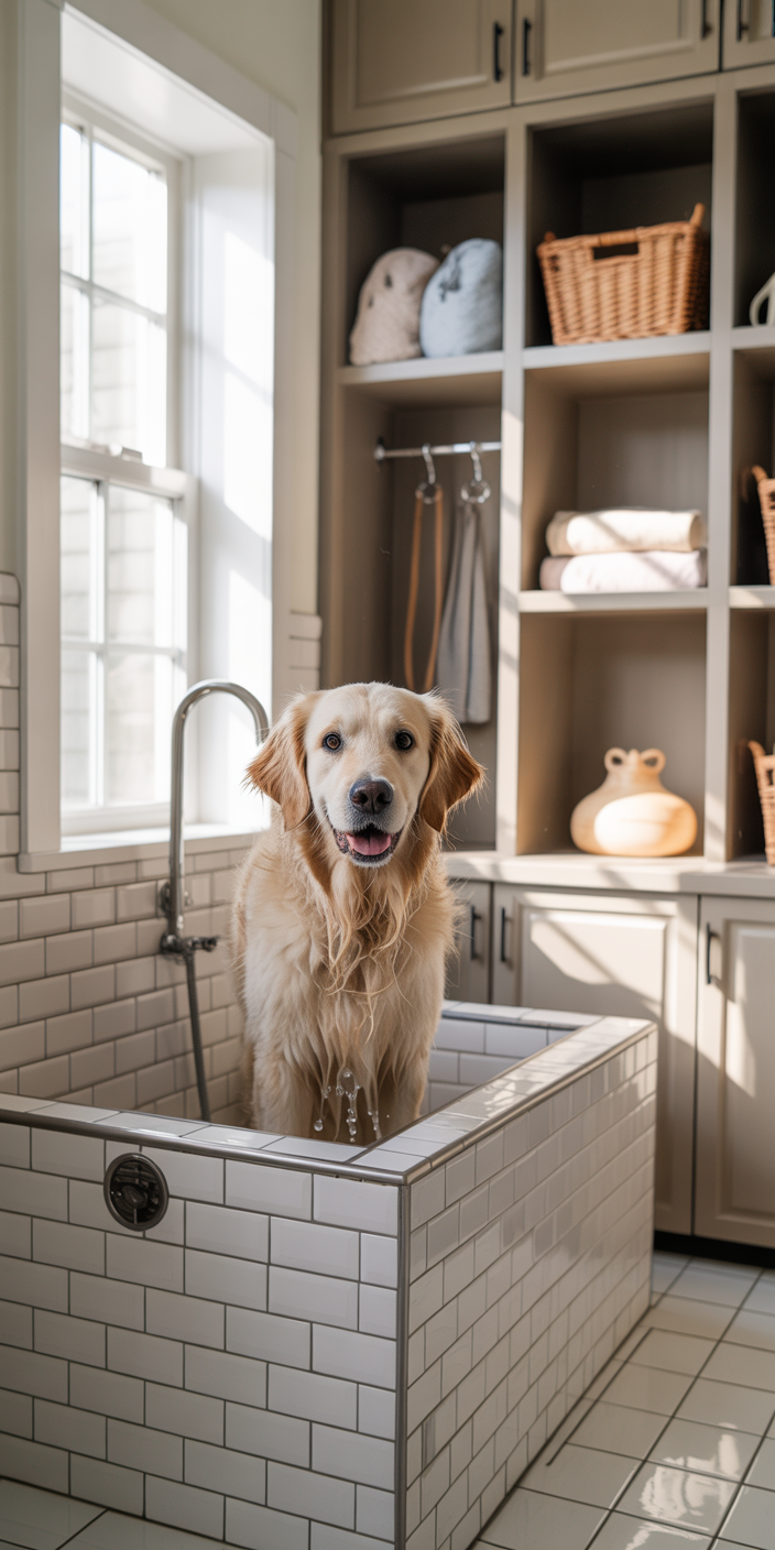 15 Dog Bath Areas In House Ideas!