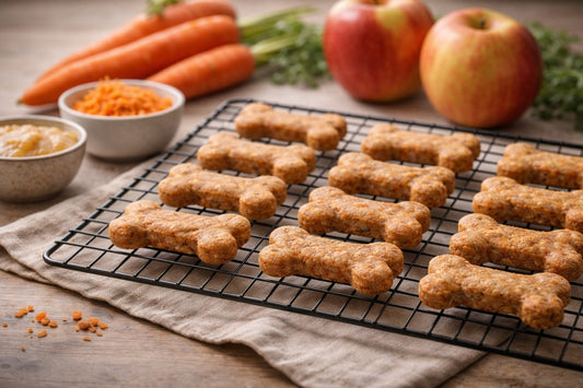 Apple Carrot Dog Treats Homemade