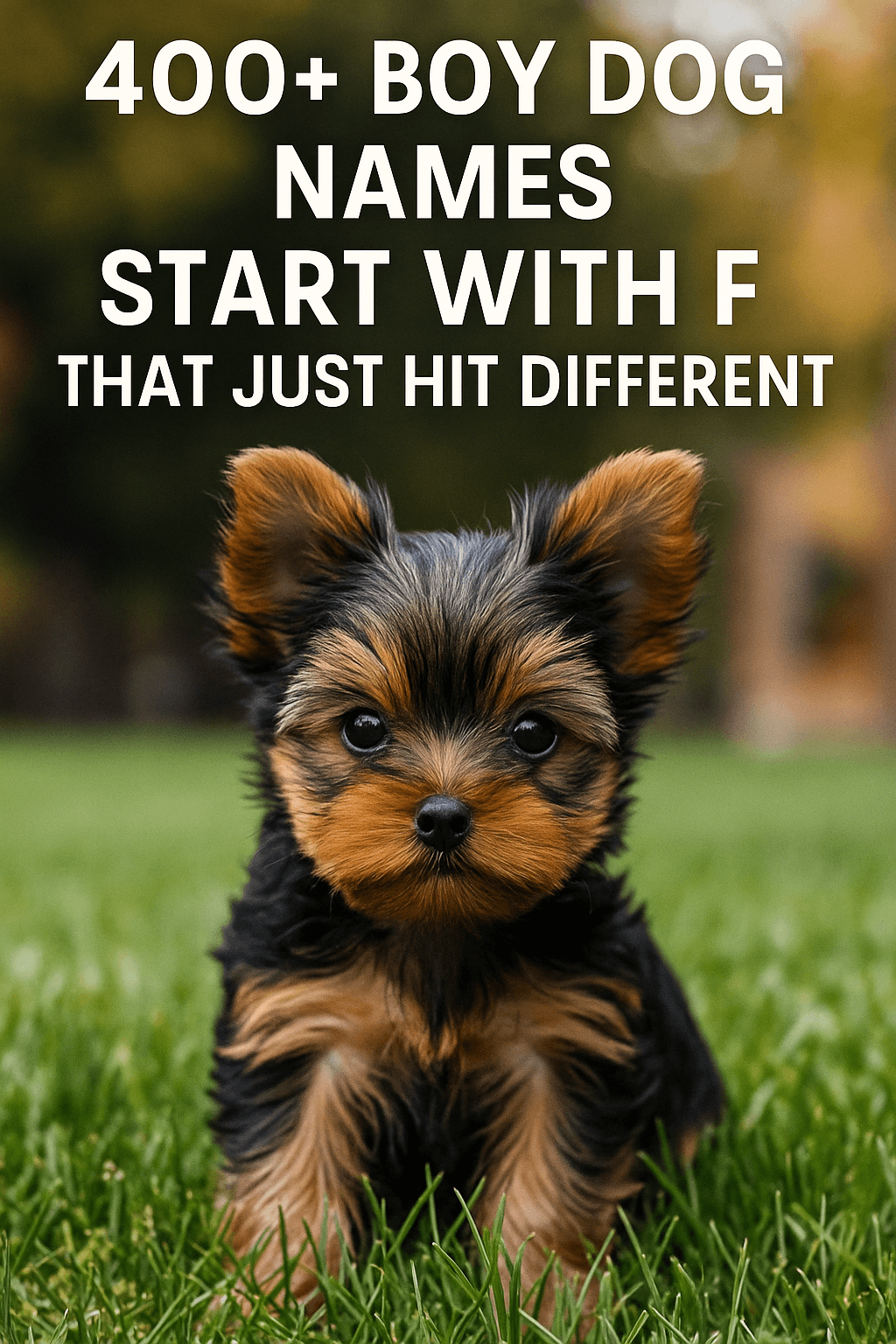 400+ Boy Dog Names Start With F You’ll Want to Steal Immediately