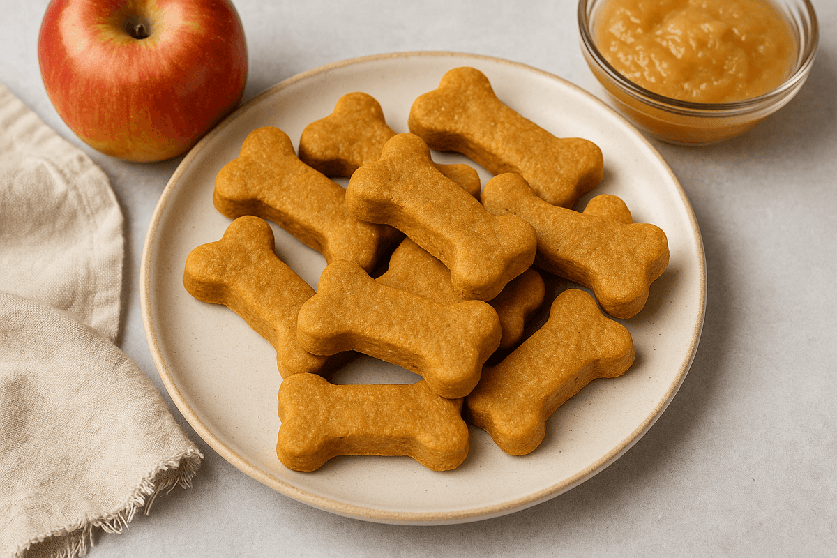 Easy Homemade Dog Treats with Apple Sauce You Can Make at Home Fast!