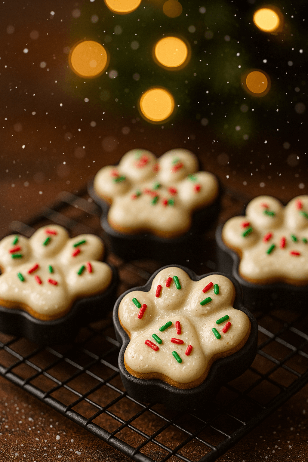 Christmas Dog Treats Peanut Butter