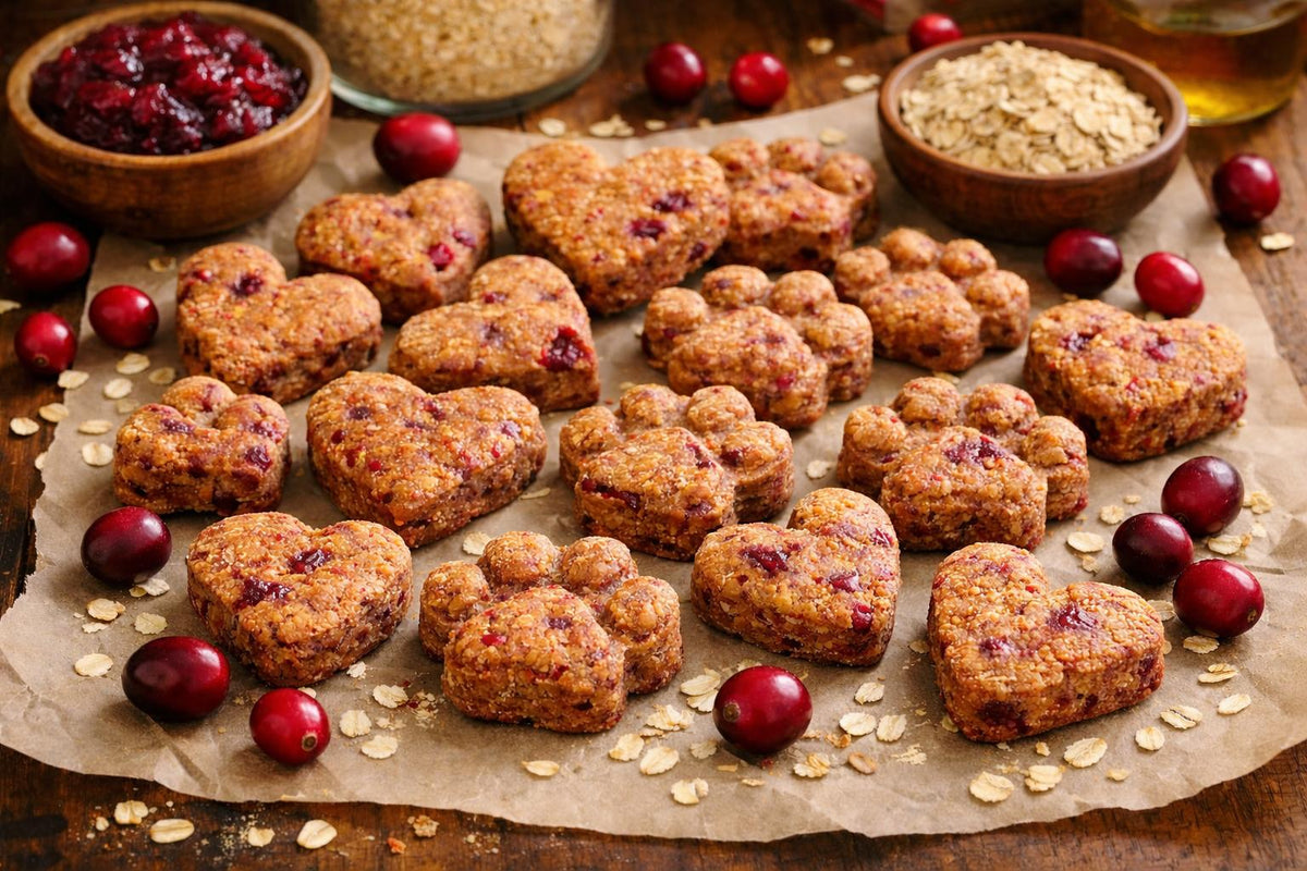 Cranberry Sauce Dog Treats