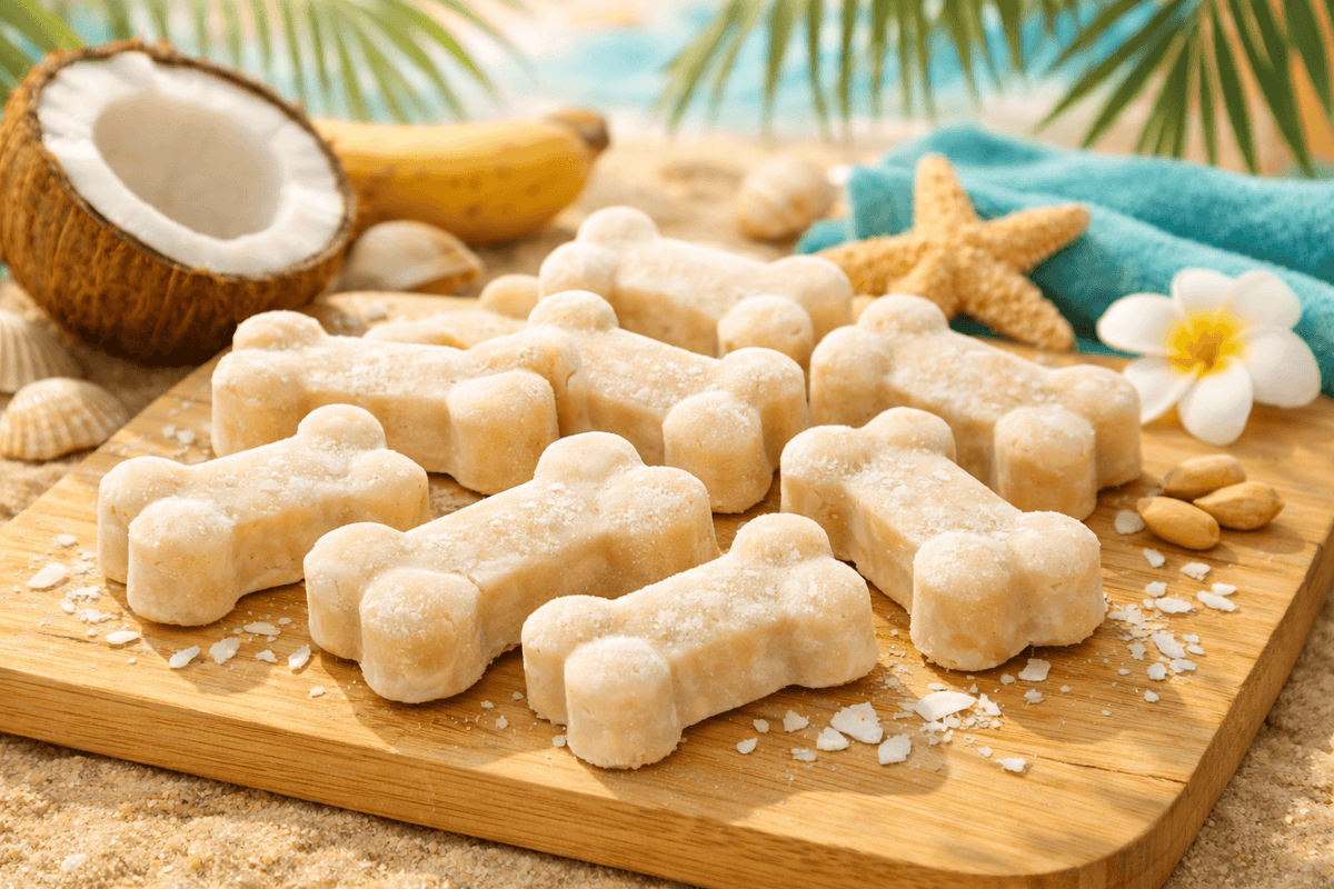 Coconut Milk Dog Ice Cream