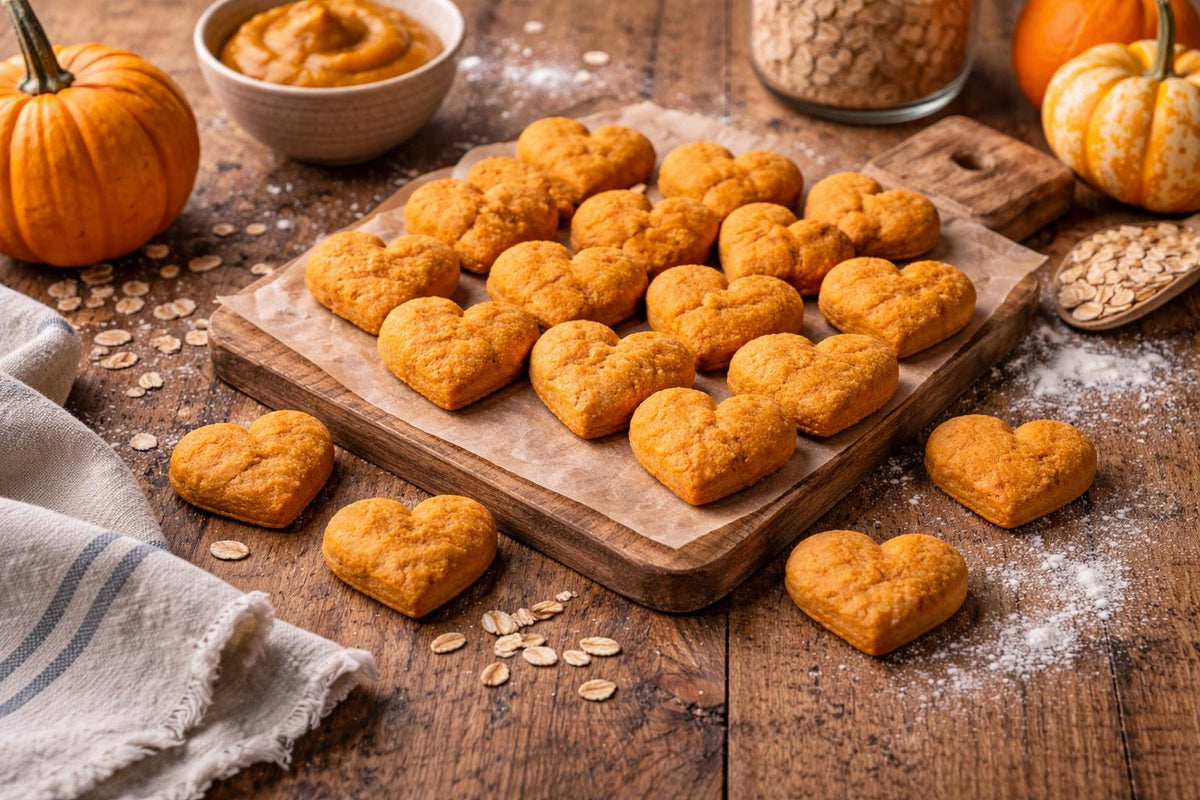 Healthy Dog Treats With Pumpkin