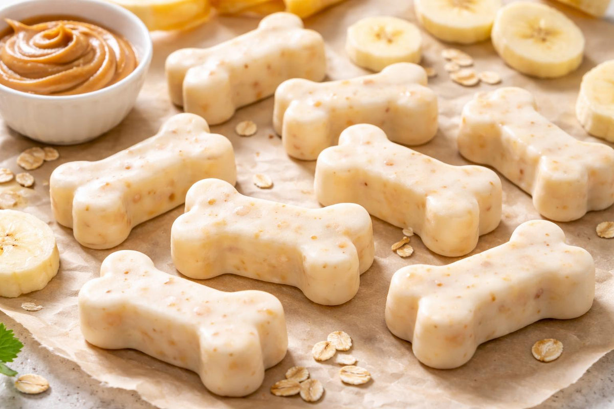 Homemade Yogurt Dog Treat Recipe