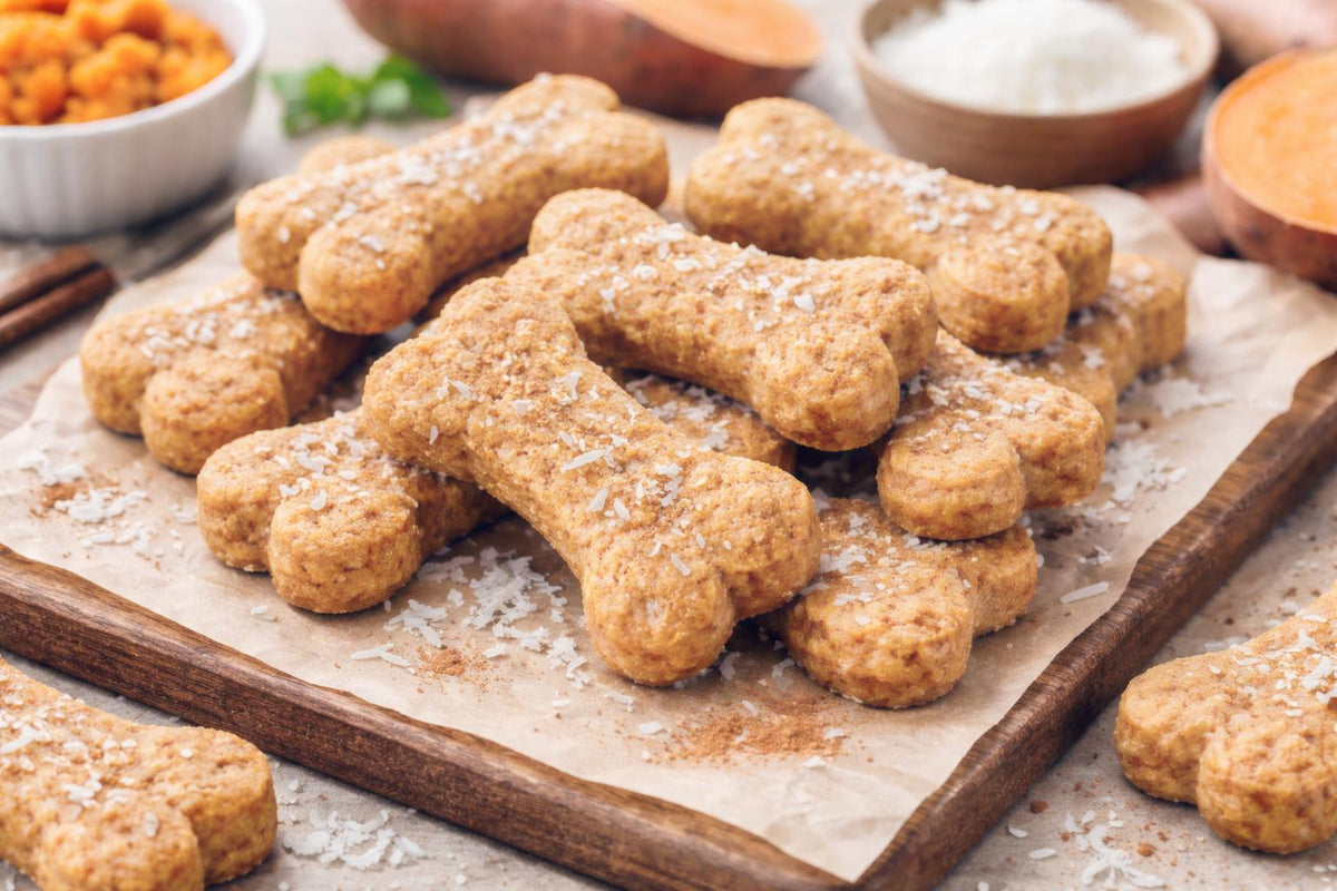 Sweet Potato Coconut Flour Dog Treats