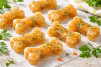 Frozen Beef Broth Dog Treats