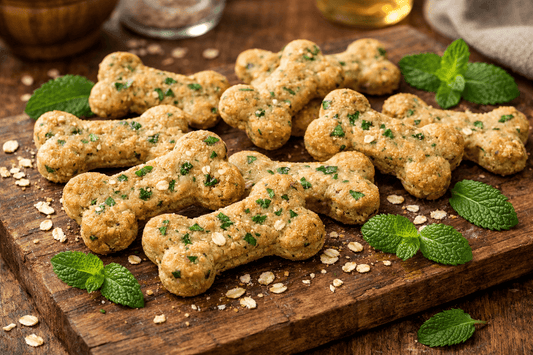 Homemade Mint Dog Treats