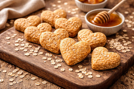 Honey Oatmeal Dog Treats