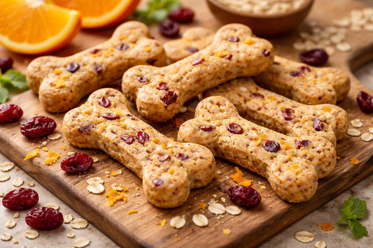 Cranberry Orange Dog Treats