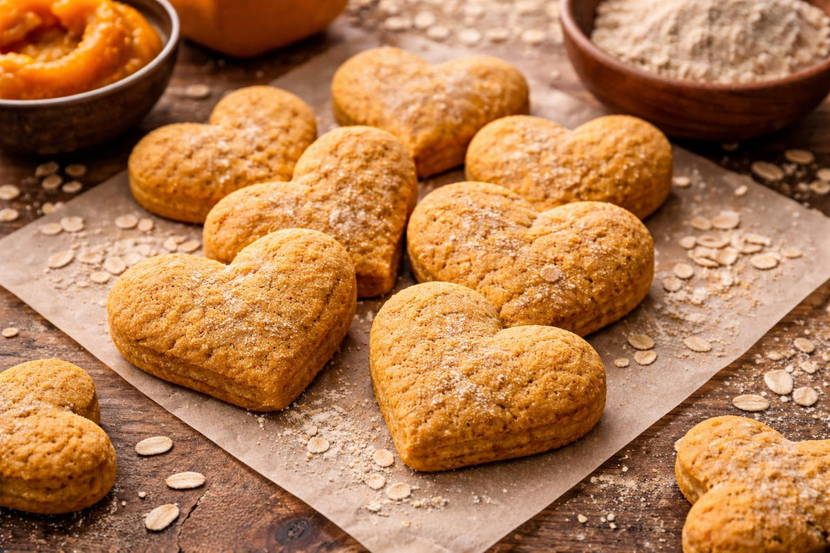 Pumpkin Bone Broth Dog Treats